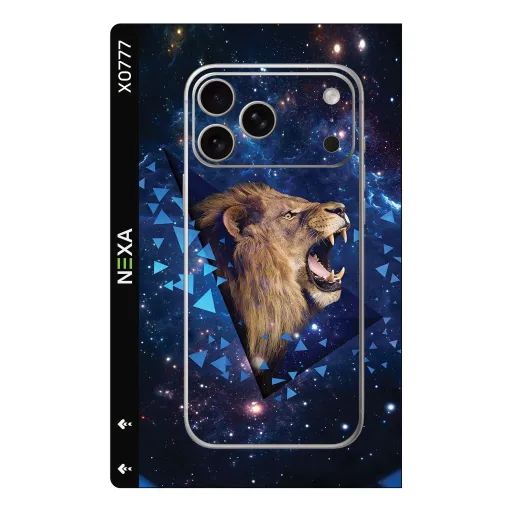 Premium Animals Phones Skin - Wholesale | Nexa Skins — X0777 - Animals (galaxy, lion, geometric)