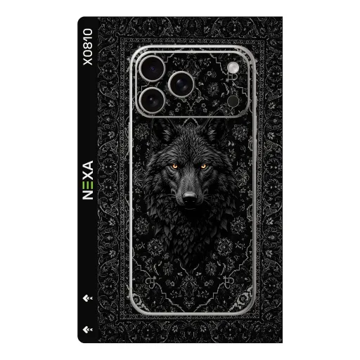 Premium Animals Phones Skin - Wholesale | Nexa Skins — X0810 - Animals (wolf, damask, gothic)