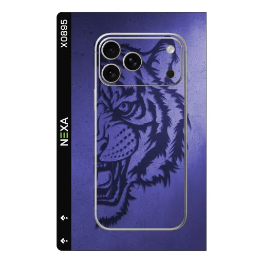 Premium Animals Phones Skin - Wholesale | Nexa Skins — X0895 - Animals (tiger, purple, animal print)