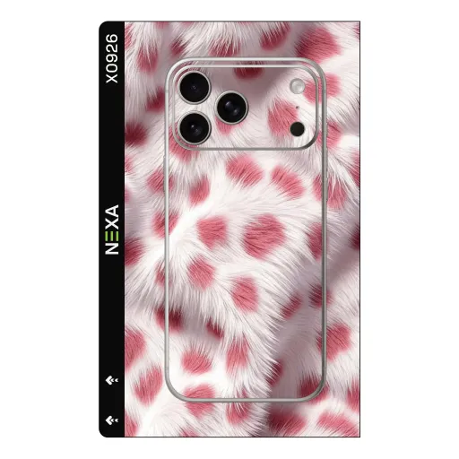 Premium Animals Phones Skin - Wholesale | Nexa Skins — X0926 - Animals (furry, pink, faux fur)