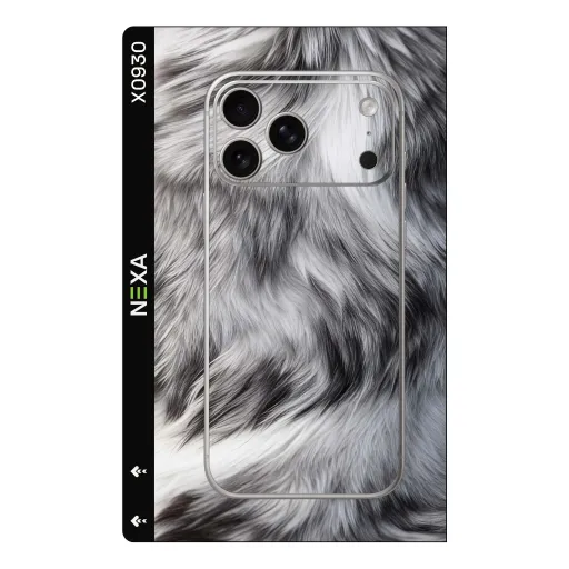 Premium Animals Phones Skin - Wholesale | Nexa Skins — X0930 - Animals (fur, animal print, monochromatic)