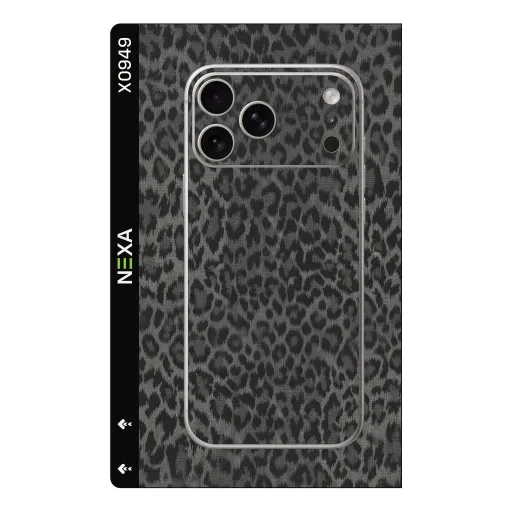 Premium Animals Phones Skin - Wholesale | Nexa Skins — X0949 - Animals (leopard, animal print, grey)