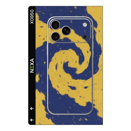 Премиальный скин Animals для Phones — оптом | Nexa Skins — X0950 - Animals (swirl, abstract, blue)