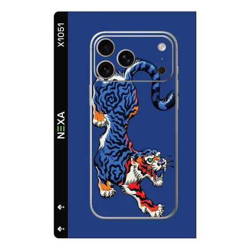 Premium Animals Phones Skin - Wholesale | Nexa Skins — X1051 - Animals (tiger, japanese art, tattoo style)