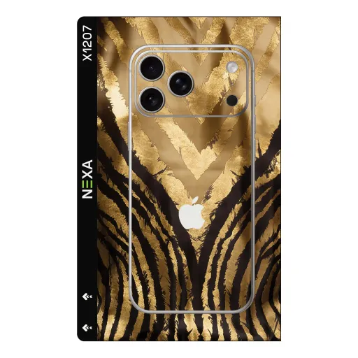 سكن Animals بريميوم لأجهزة Phones - بيع بالجملة | Nexa Skins — X1207 - Animals (gold, zebra, animal print)
