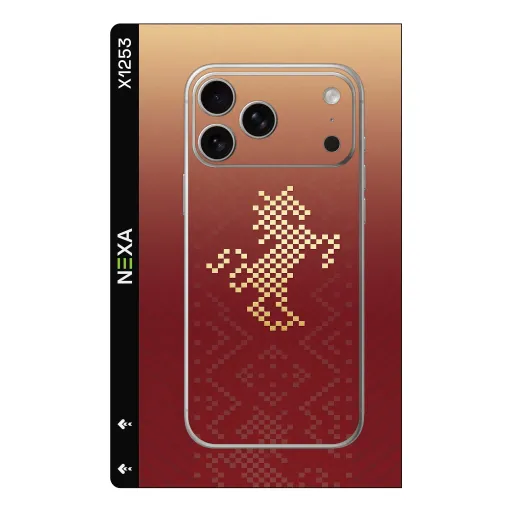 Premium Animals Phones Skin - Wholesale | Nexa Skins — X1253 - Animals (gradient, horse, pixelated)