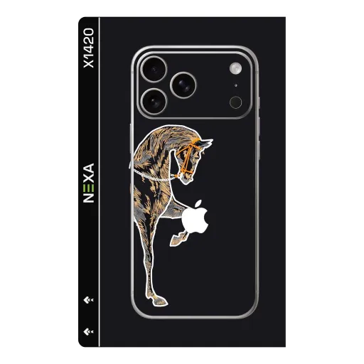 Premium Animals Phones Skin - Wholesale | Nexa Skins — X1420 - Animals (equestrian, luxury, minimalist)