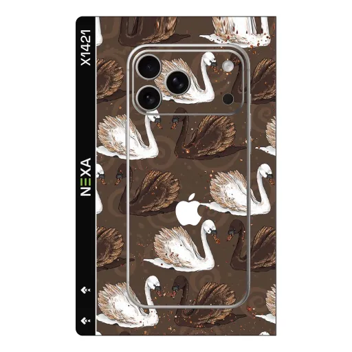 Premium Animals Phones Skin - Wholesale | Nexa Skins — X1421 - Animals (swan, illustration, nature)