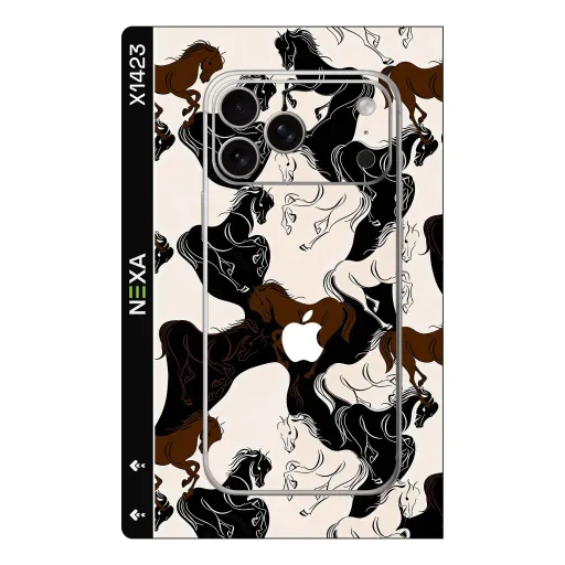 Premium Animals Phones Skin - Wholesale | Nexa Skins — X1423 - Animals (equine, equestrian, minimalist)