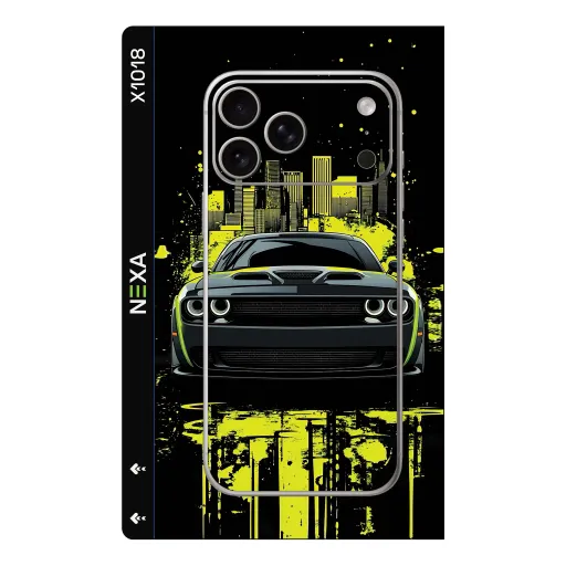 Премиальный скин Automotive для Phones — оптом | Nexa Skins — X1018 - Automotive (neon, urban, street)