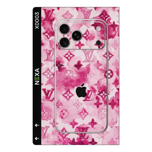 Premium Brands Phones Skin - Wholesale | Nexa Skins — X0003 - Brands (pink, watercolor, luxury)