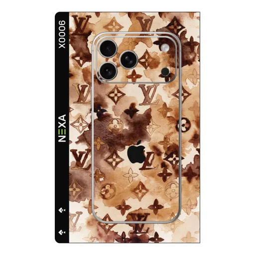 Premium Brands Phones Skin - Wholesale | Nexa Skins — X0006 - Brands (monogram, watercolor, luxury)
