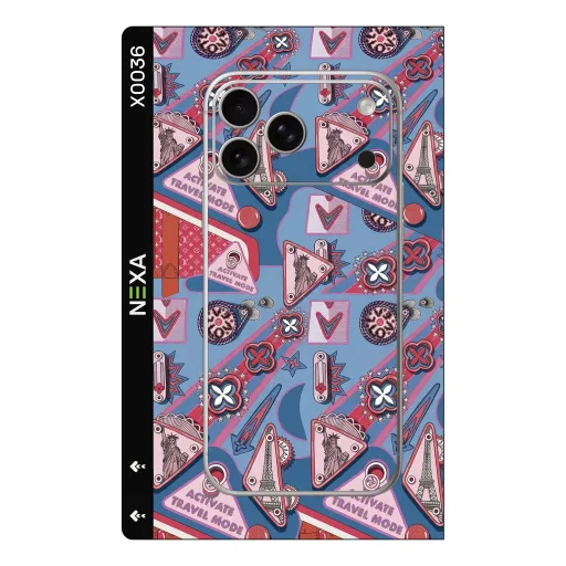 Premium Brands Phones Skin - Wholesale | Nexa Skins — X0036 - Brands (travel, pop art, aesthetic)