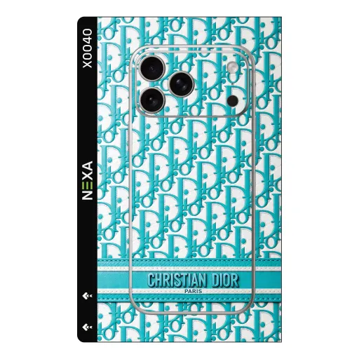 Premium Brands Phones Skin - Wholesale | Nexa Skins — X0040 - Brands (designer, luxury, teal)