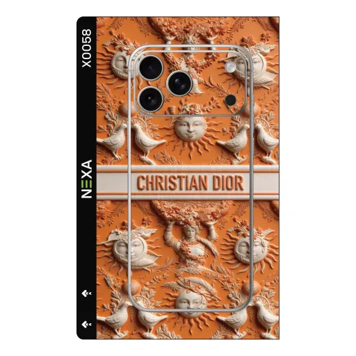 Premium Brands Phones Skin - Wholesale | Nexa Skins — X0058 - Brands (baroque, terracotta, ornamental)