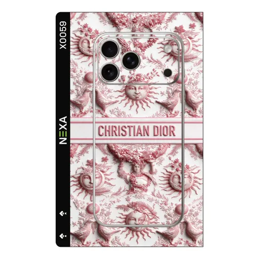 Premium Brands Phones Skin - Wholesale | Nexa Skins — X0059 - Brands (toile de jouy, pink, floral)