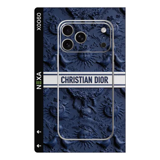Premium Brands Phones Skin - Wholesale | Nexa Skins — X0060 - Brands (navy, baroque, ornate)