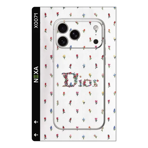 Premium Brands Phones Skin - Wholesale | Nexa Skins — X0071 - Brands (floral, white, luxury)
