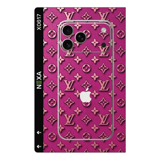 Premium Brands Phones Skin - Wholesale | Nexa Skins — X0617 - Brands (magenta, luxury, monogram)