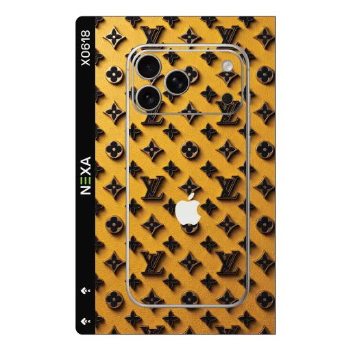 Premium Brands Phones Skin - Wholesale | Nexa Skins — X0618 - Brands (gold, luxury, embossed)