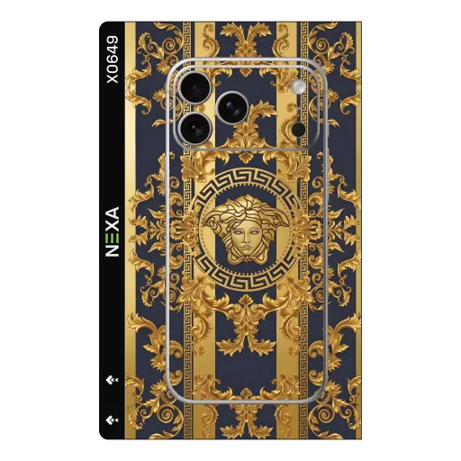 Premium Brands Phones Skin - Wholesale | Nexa Skins — X0649 - Brands (gold, baroque, luxury)
