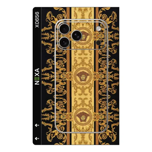 Premium Brands Phones Skin - Wholesale | Nexa Skins — X0656 - Brands (baroque, gold, black)