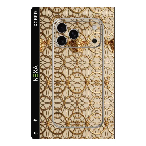 Premium Brands Phones Skin - Wholesale | Nexa Skins — X0659 - Brands (gold, ornate, luxury)