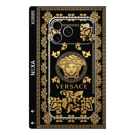 Premium Brands Phones Skin - Wholesale | Nexa Skins — X0685 - Brands (gold, black, luxury)