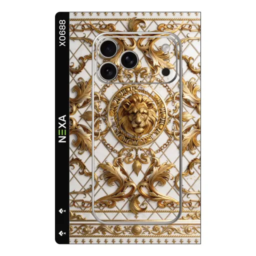 Premium Brands Phones Skin - Wholesale | Nexa Skins — X0688 - Brands (baroque, gold, lion)