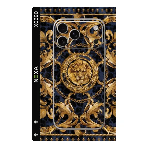Premium Brands Phones Skin - Wholesale | Nexa Skins — X0690 - Brands (baroque, gold, ornate)