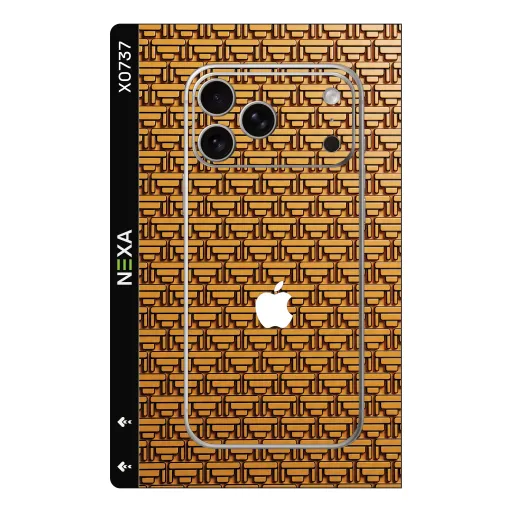 Premium Brands Phones Skin - Wholesale | Nexa Skins — X0737 - Brands (gold, geometric, luxury)