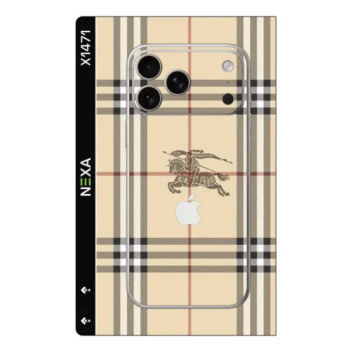 Premium Brands Phones Skin - Wholesale | Nexa Skins — X1471 - Brands (plaid, check pattern, beige)
