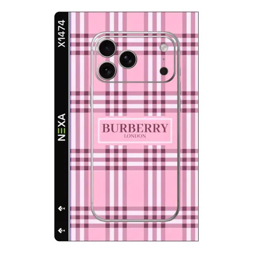 Premium Brands Phones Skin - Wholesale | Nexa Skins — X1474 - Brands (plaid, pink, luxury)