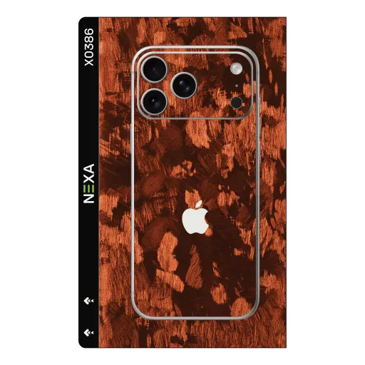 Premium Camouflage Phones Skin - Wholesale | Nexa Skins — X0386 - Camouflage (brushed, copper, metallic)