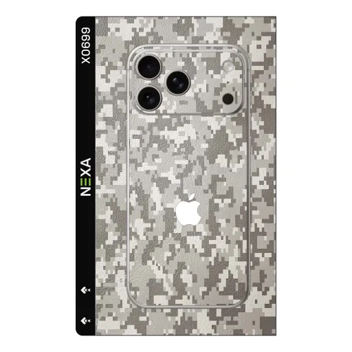 Premium Camouflage Phones Skin - Wholesale | Nexa Skins — X0699 - Camouflage (digital camo, tactical, matte)