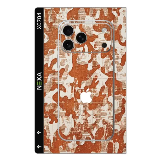 Premium Camouflage Phones Skin - Wholesale | Nexa Skins — X0704 - Camouflage (rustic, distressed, leather)