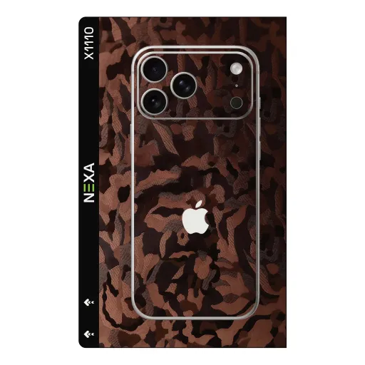 Premium Camouflage Phones Skin - Wholesale | Nexa Skins — X1110 - Camouflage (floral, lace, brown)