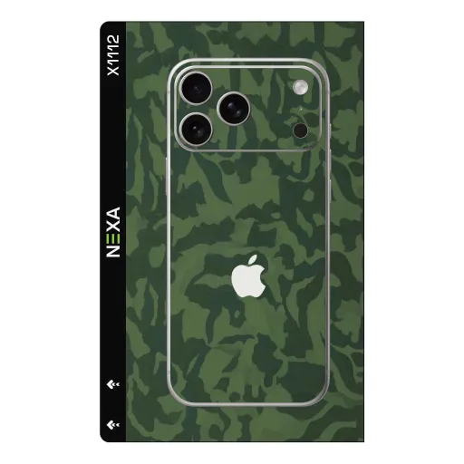 Premium Camouflage Phones Skin - Wholesale | Nexa Skins — X1112 - Camouflage (military, green, tactical)