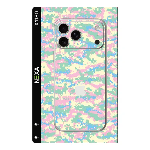 Premium Camouflage Phones Skin - Wholesale | Nexa Skins — X1180 - Camouflage (pastel camo, pixelated, digital camo)