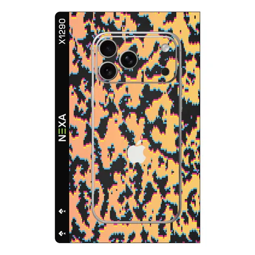 Premium Camouflage Phones Skin - Wholesale | Nexa Skins — X1290 - Camouflage (glitch, pixelated, vibrant)