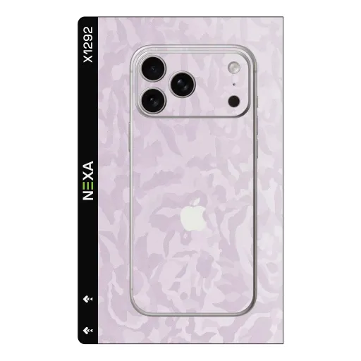 Premium Camouflage Phones Skin - Wholesale | Nexa Skins — X1292 - Camouflage (pastel, lavender, floral)