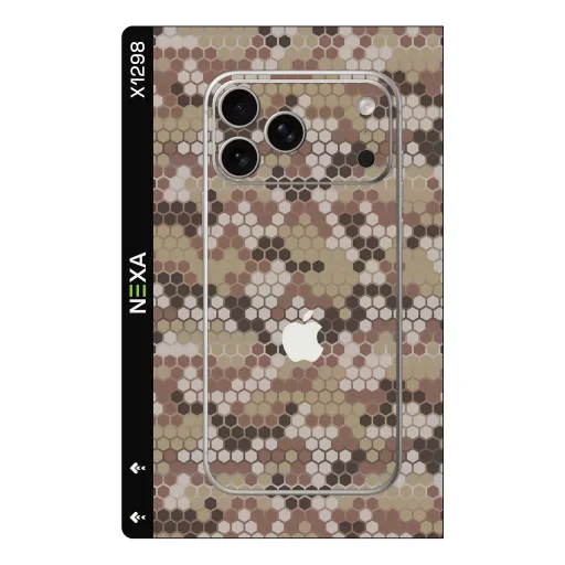 Premium Camouflage Phones Skin - Wholesale | Nexa Skins — X1298 - Camouflage (honeycomb, geometric, tactical)