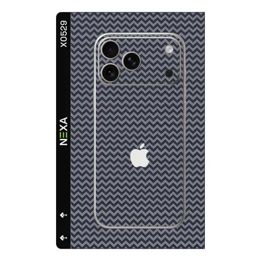 Premium Carbon Fiber Phones Skin - Wholesale | Nexa Skins — X0529 - Carbon Fiber (chevron, missoni, geometric)