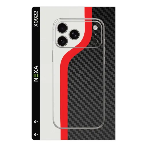 Premium Carbon Fiber Phones Skin - Wholesale | Nexa Skins — X0922 - Carbon Fiber (racing, automotive, sporty)