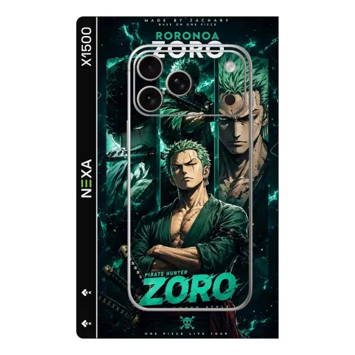 Premium Phones Skin - Wholesale | Nexa Skins — X1500 - Cartoon (anime, manga, zoro)