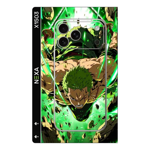 Premium Phones Skin - Wholesale | Nexa Skins — X1503 - Cartoon (anime, manga, vibrant green)
