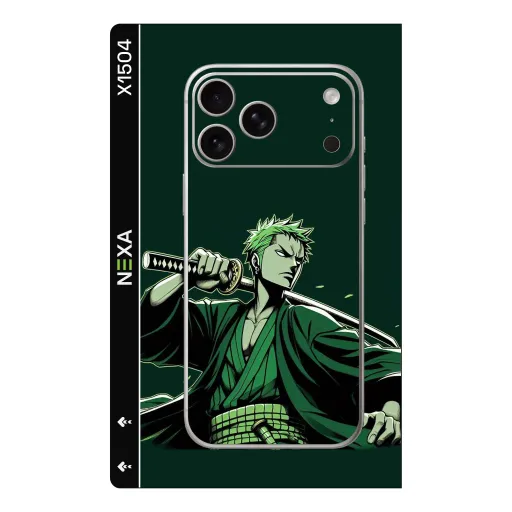 Premium Phones Skin - Wholesale | Nexa Skins — X1504 - Cartoon (anime, manga, dark green)