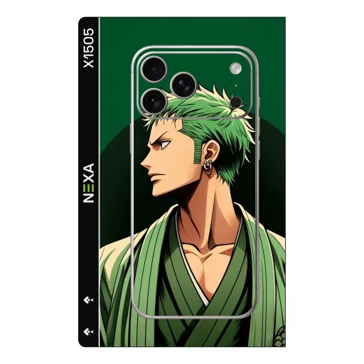 Premium Phones Skin - Wholesale | Nexa Skins — X1505 - Cartoon (anime, manga, forest green)