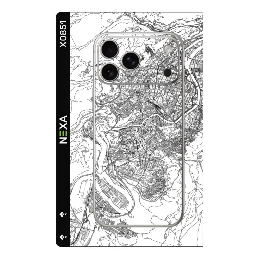 Premium Country & City Phones Skin - Wholesale | Nexa Skins — X0851 - Country & City (map, topography, cartographic)