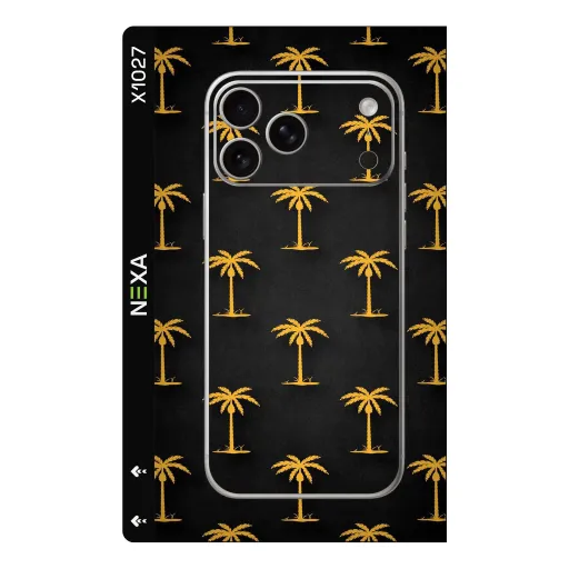 Premium Country & City Phones Skin - Wholesale | Nexa Skins — X1027 - Country & City (palm, tropical, black)